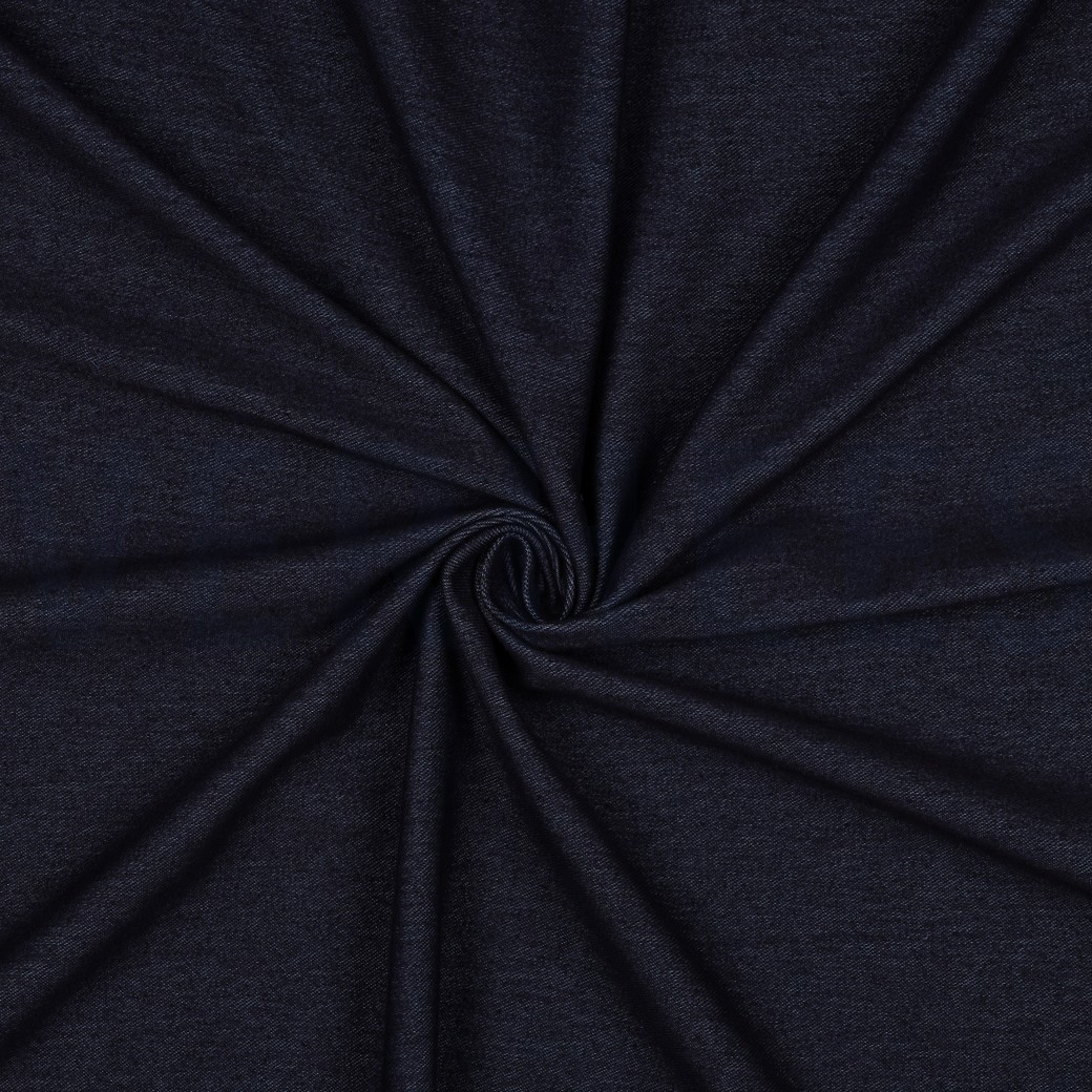 DENIM KNIT TWILL INDIGO BLUE #3