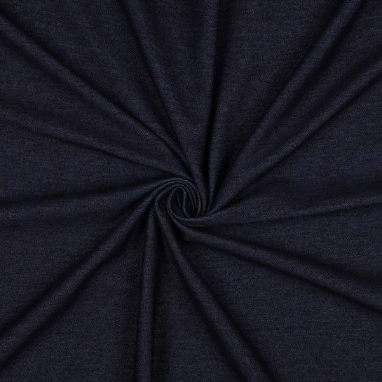DENIM KNIT TWILL INDIGO BLUE #7