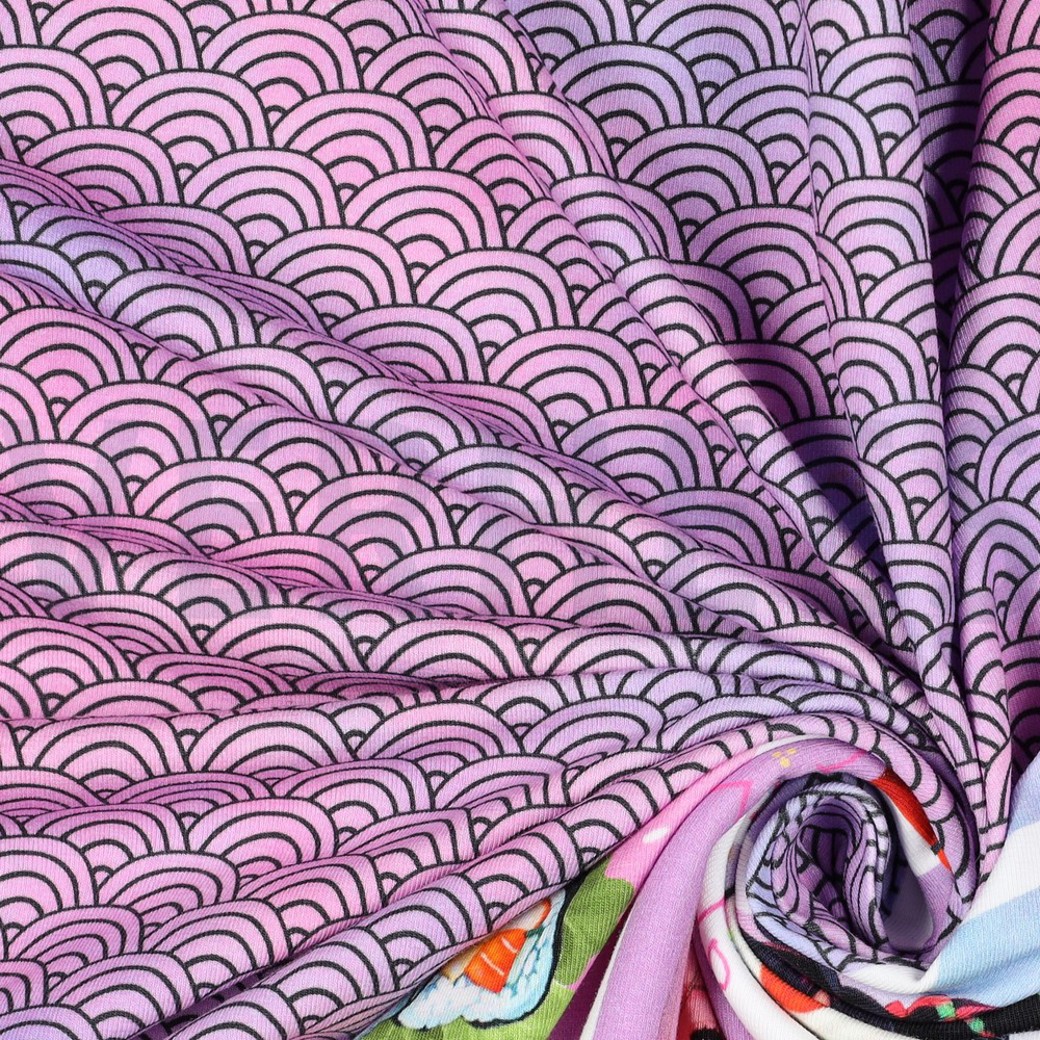 JERSEY DIGITAL MANGA PURPLE #3
