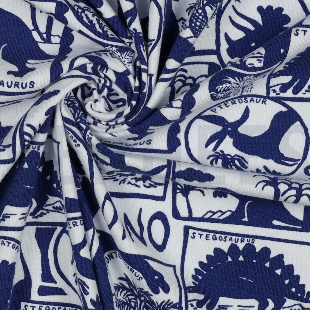 JERSEY DINO SCENIC COBALT #3
