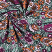 JERSEY FLOWERS GREEN (thumbnail) #3
