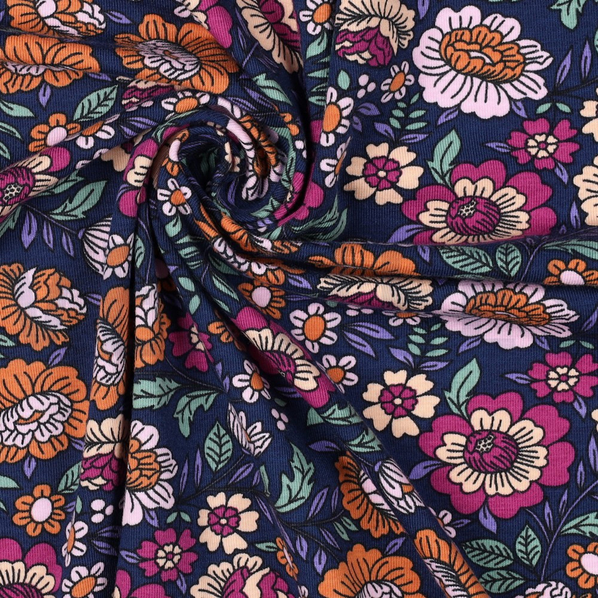 JERSEY FLOWERS NAVY (high resolution) #3