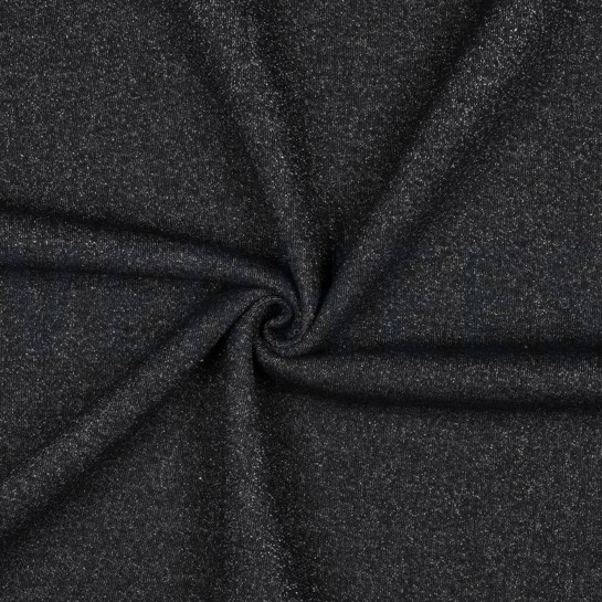 SWEAT LUREX NOIR ARGENT #7