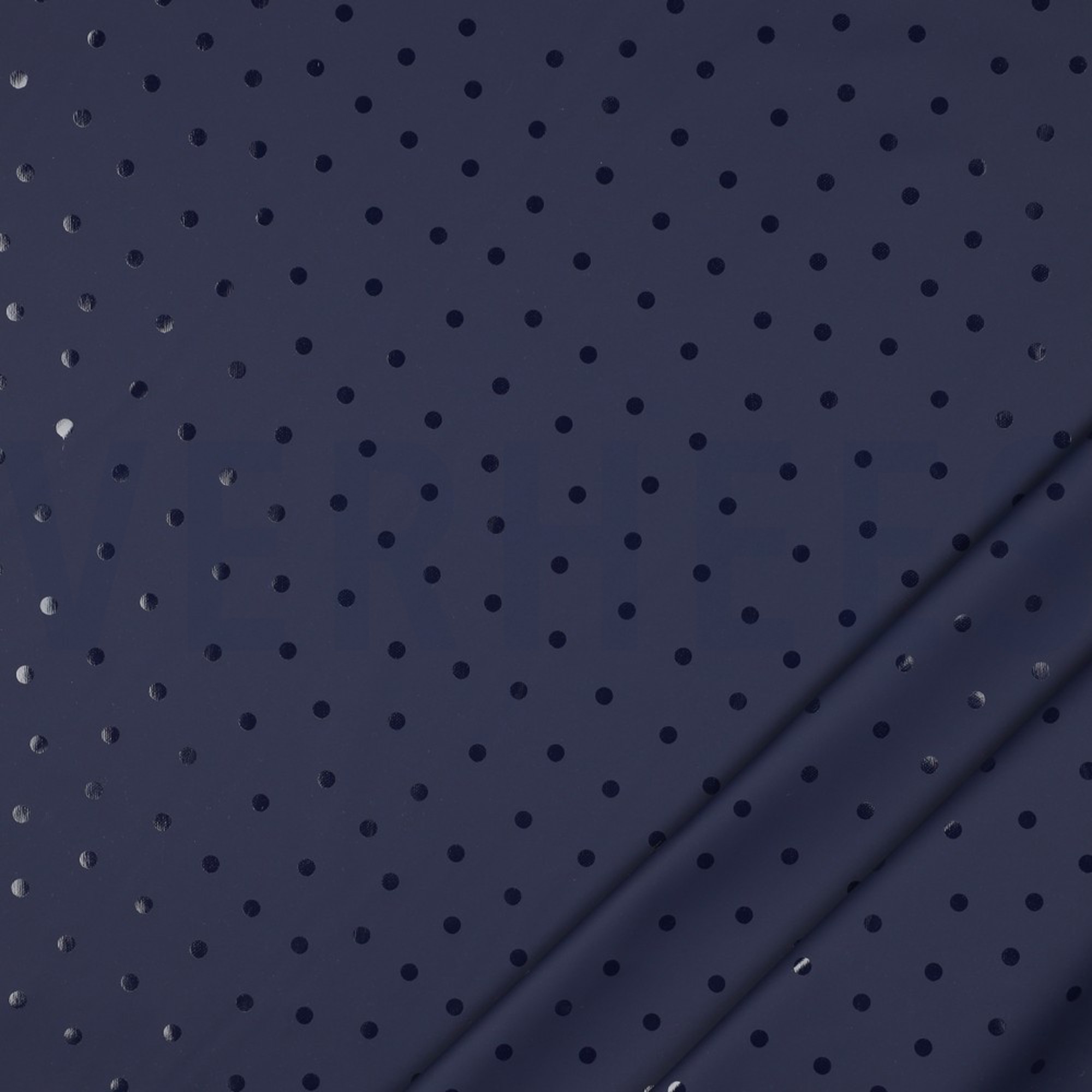 RAINCOAT DOTS NAVY (high resolution) #3