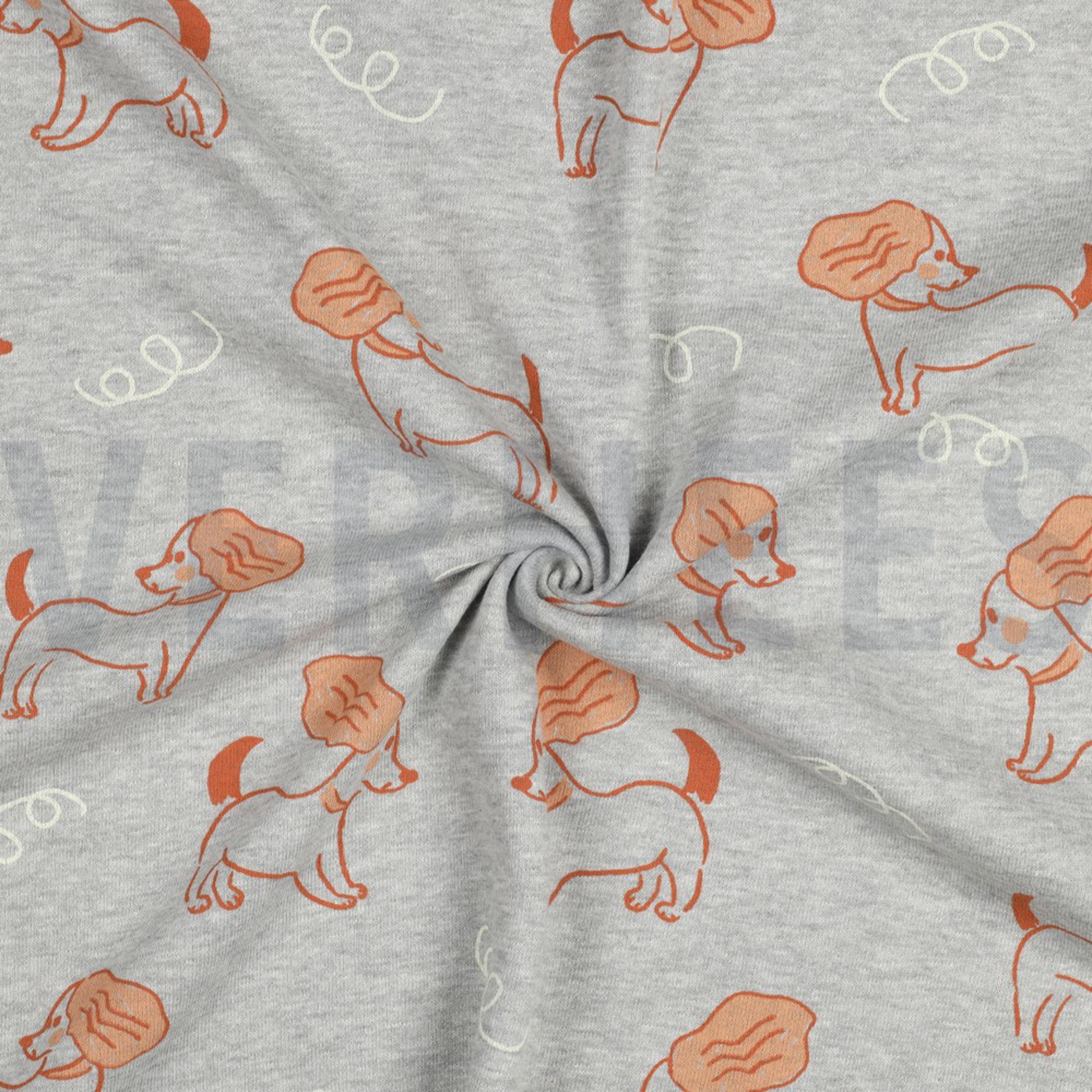 SWEAT MELANGE DOGS LIGHT GREY MELANGE (high resolution) #3