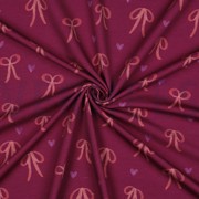 SWEAT DIGITAL BOWS & HEARTS FUCHSIA (thumbnail) #3