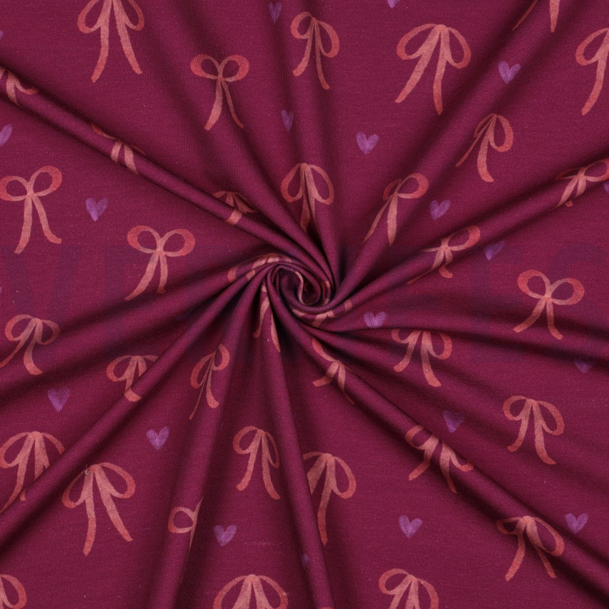 SWEAT DIGITAL BOWS & HEARTS FUCHSIA (high resolution) #3