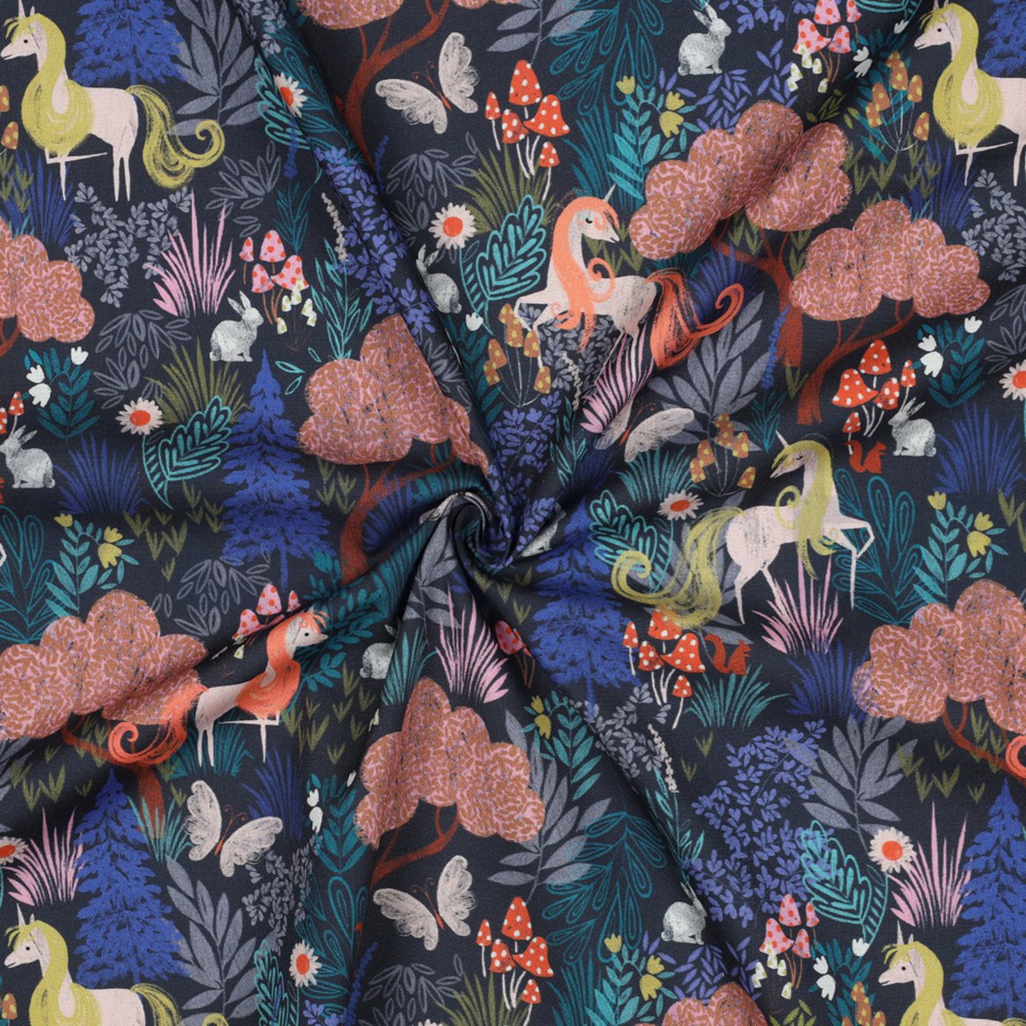 FINE POPLIN DIGITAL UNICORNS NAVY (high resolution) #3