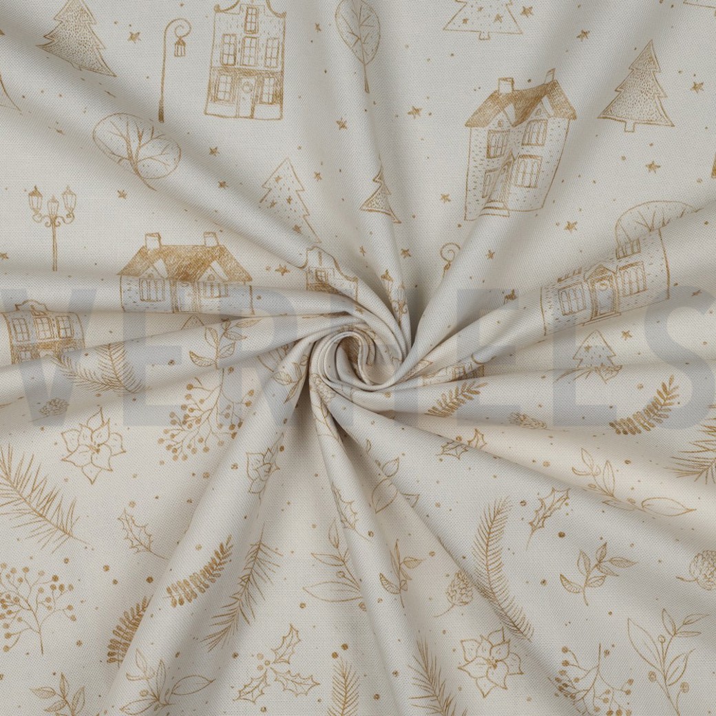 CANVAS DIGITAL CHRISTMAS HOME OFF WHITE #3