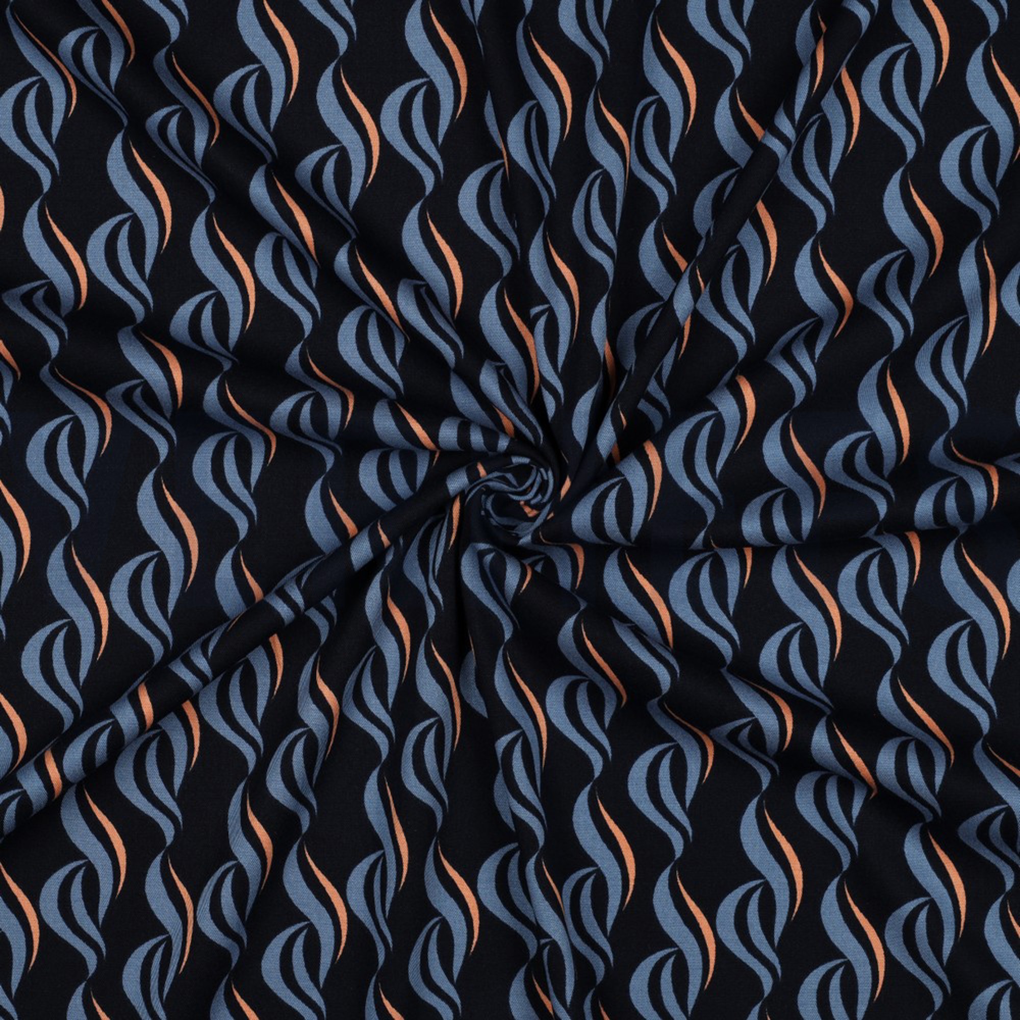 ROSELLA STRETCH ABSTRACT NAVY (high resolution) #3