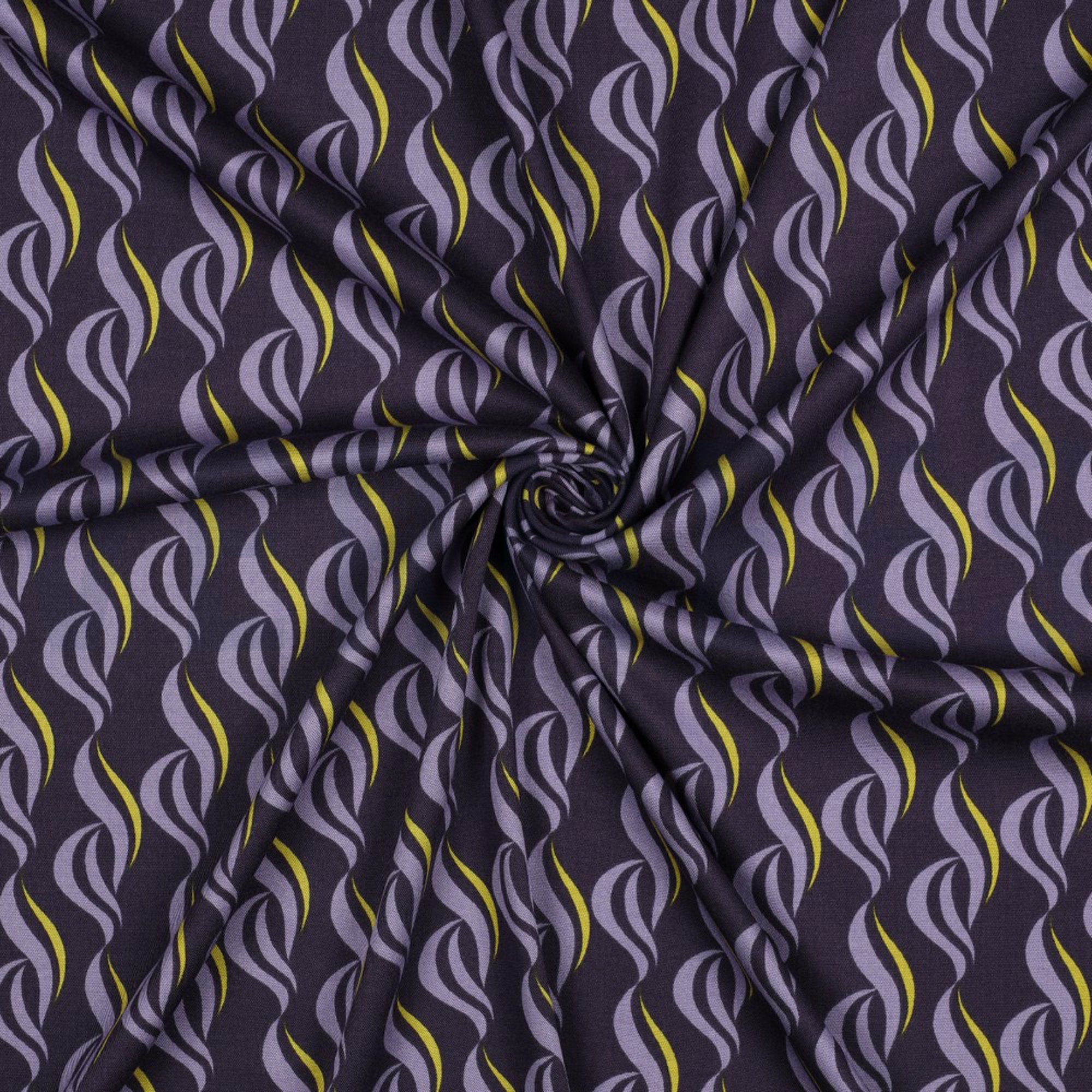 ROSELLA STRETCH ABSTRACT DARK PURPLE (high resolution) #3