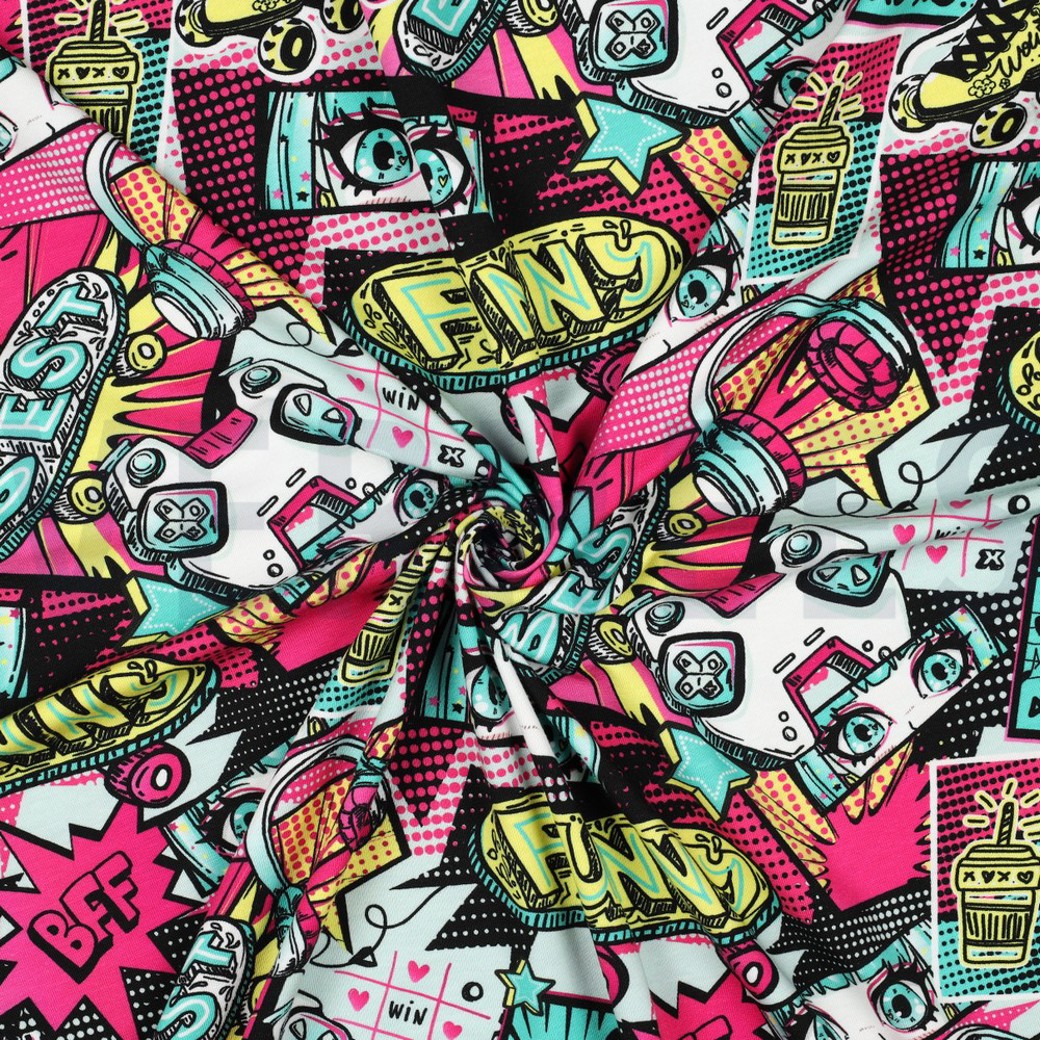 JERSEY DIGITAL MANGA MULTICOLOUR #3