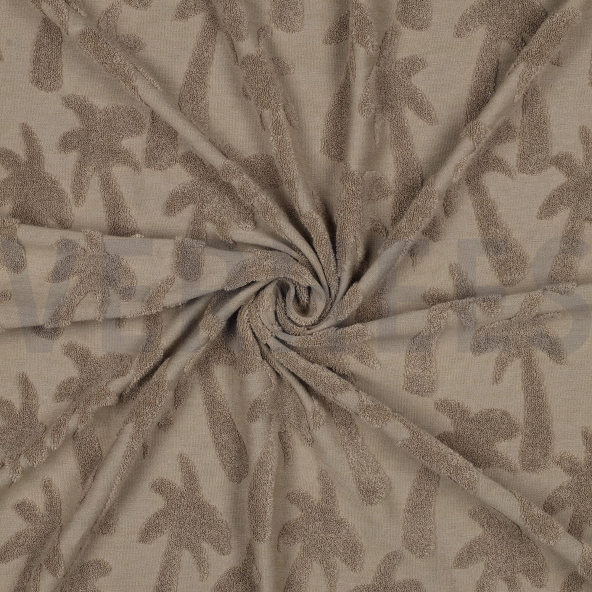 COTTON TOWELLING KNIT PALMTREES SAND (high resolution) #3