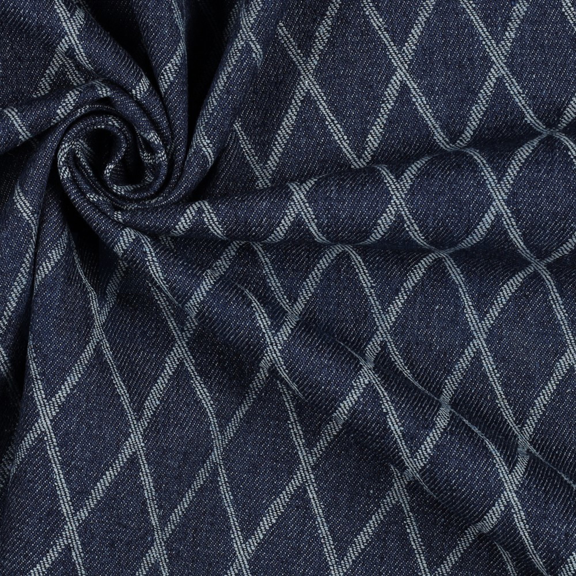 JEANS JACQUARD DIAMOND INDIGO (high resolution) #3