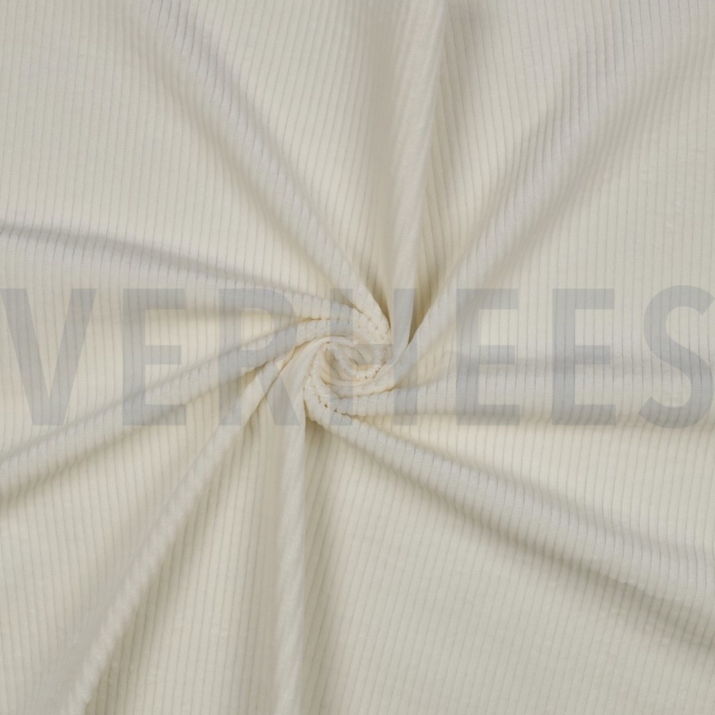 CORDUROY WASHED 6W STRETCH ECRU #3