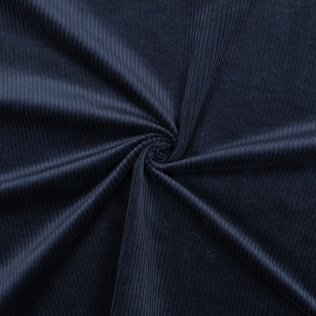 CORDUROY WASHED 6W STRETCH NAVY #3