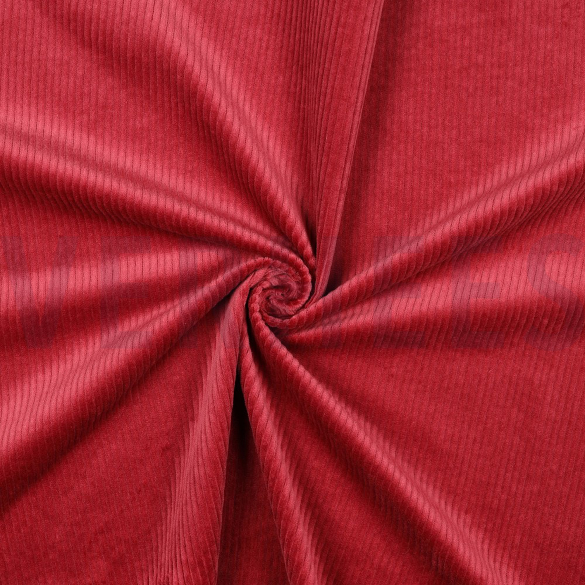 CORDUROY WASHED 6W STRETCH CLARET RED (high resolution) #3
