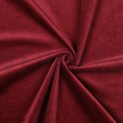 CORDUROY WASHED 6W STRETCH BORDEAUX RED (thumbnail) #3