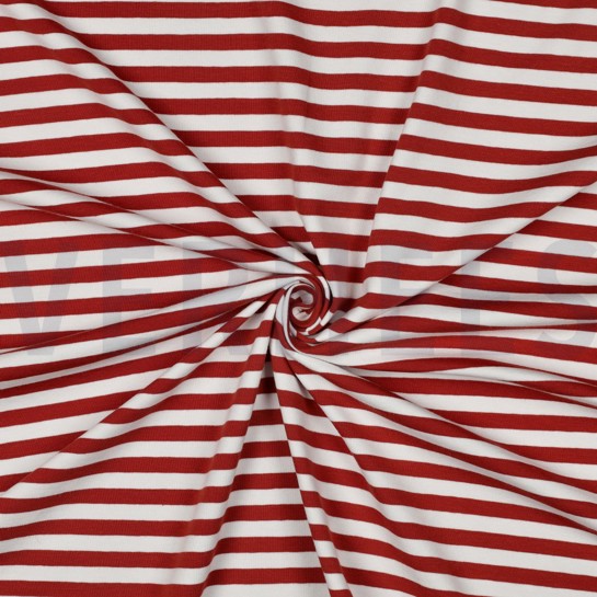 JERSEY GARENGEVERFD STREPEN BRICK #7