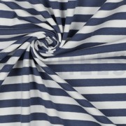 JERSEY YARN DYED STRIPES JEANS (thumbnail) #3