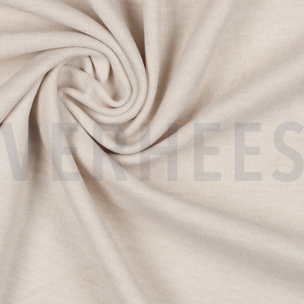 BRUSHED RIB JERSEY BEIGE #3