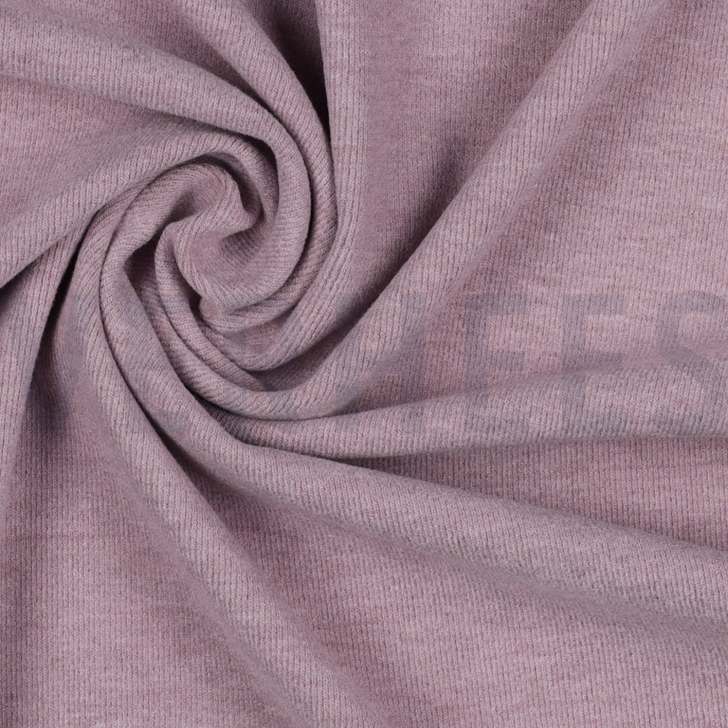BRUSHED RIB JERSEY LILAC #3