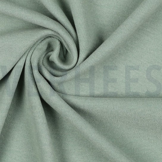 BRUSHED RIB JERSEY SAGE #7