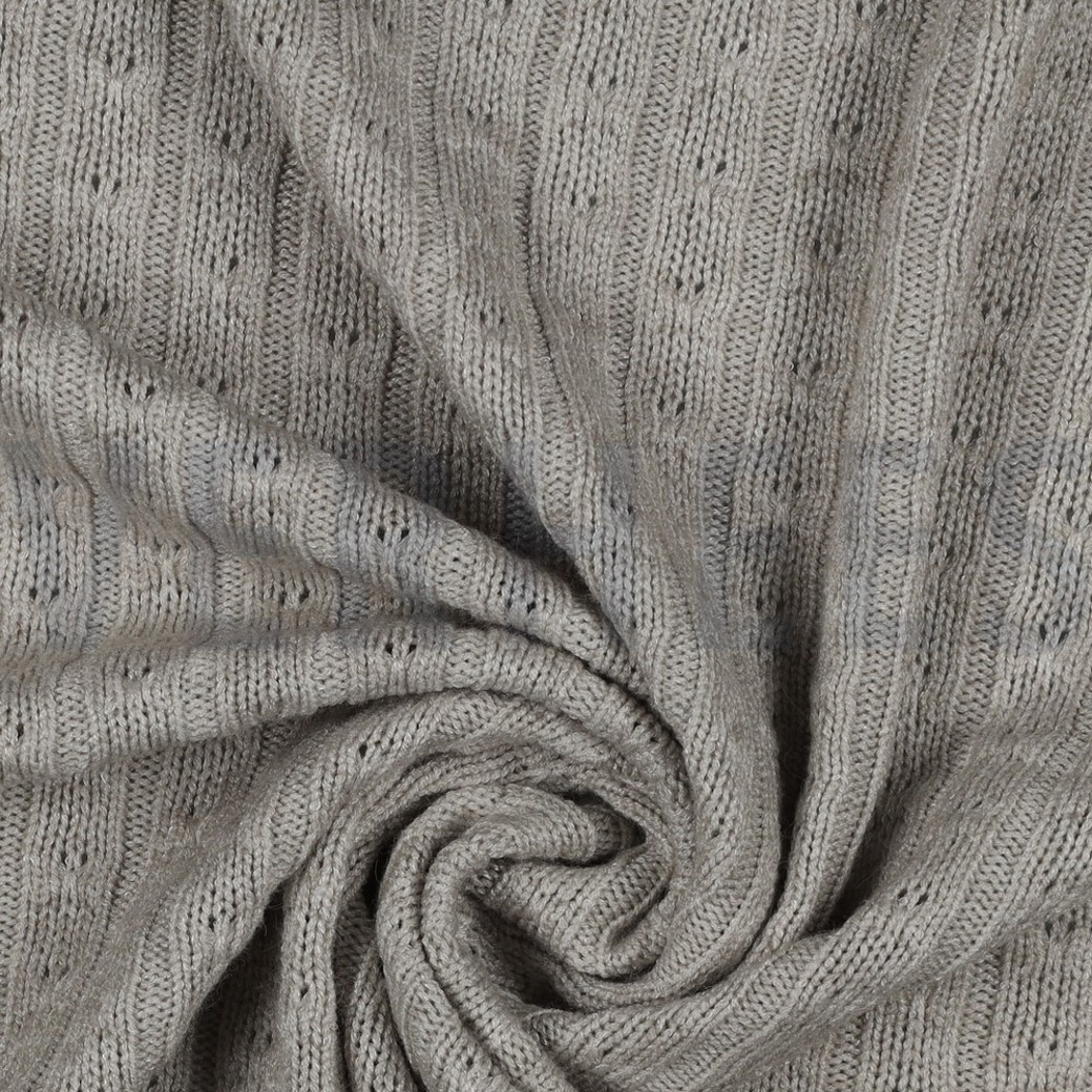 KNITTED CABLE BEIGE #3