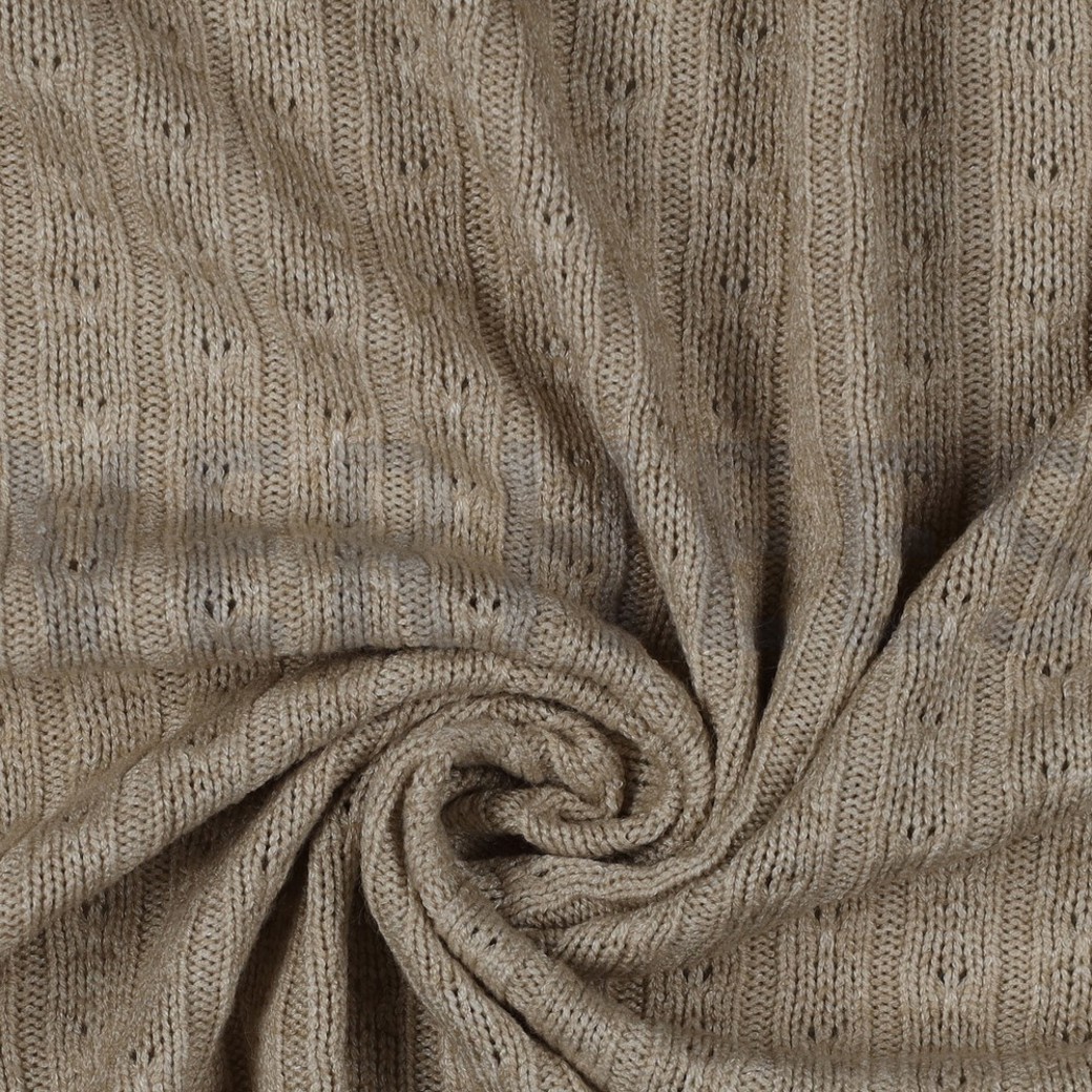KNITTED CABLE SAND #3