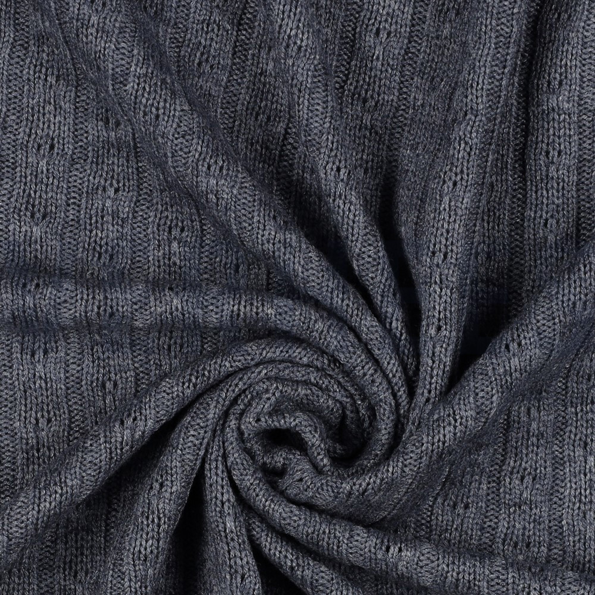 KNITTED CABLE BLUE (high resolution) #3