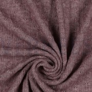 KNITTED CABLE OLD ROSE (thumbnail) #3
