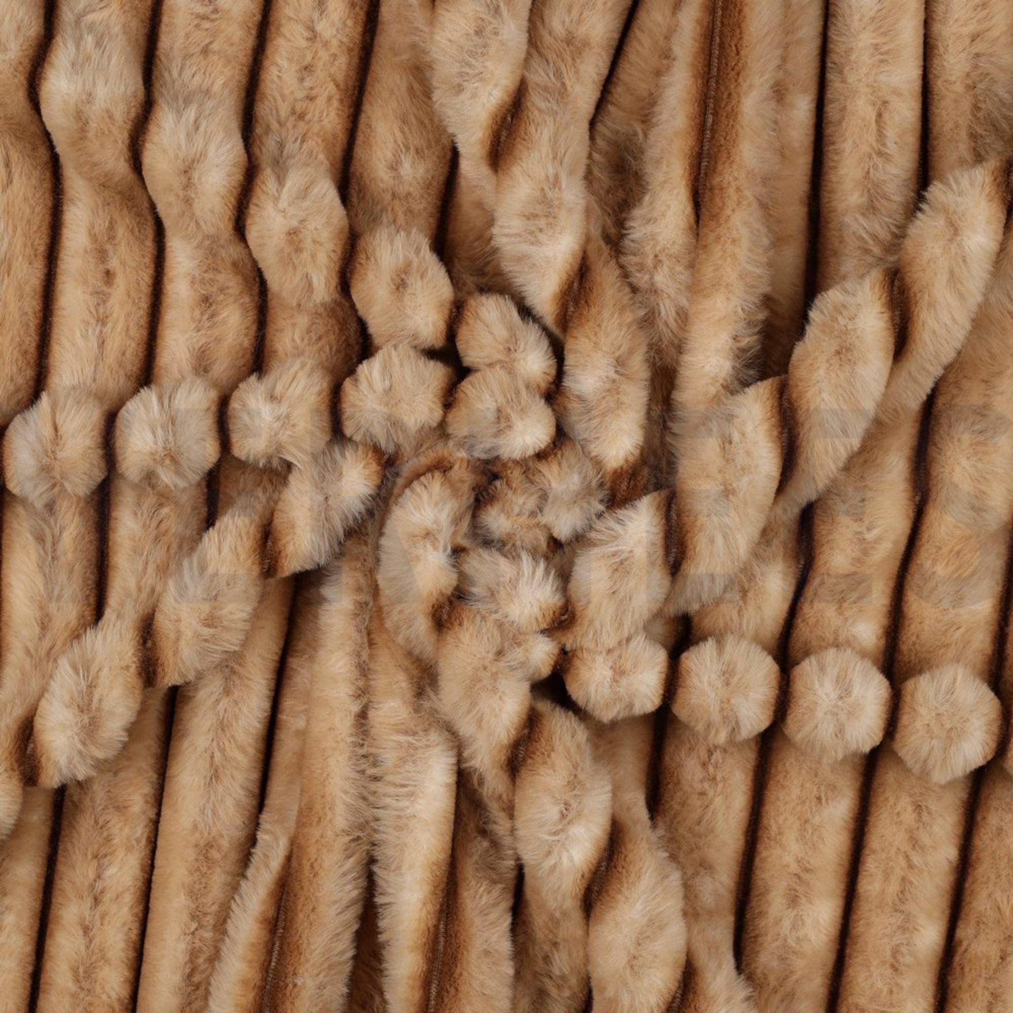 FAUX FUR STRIPES BRONZE (high resolution) #3