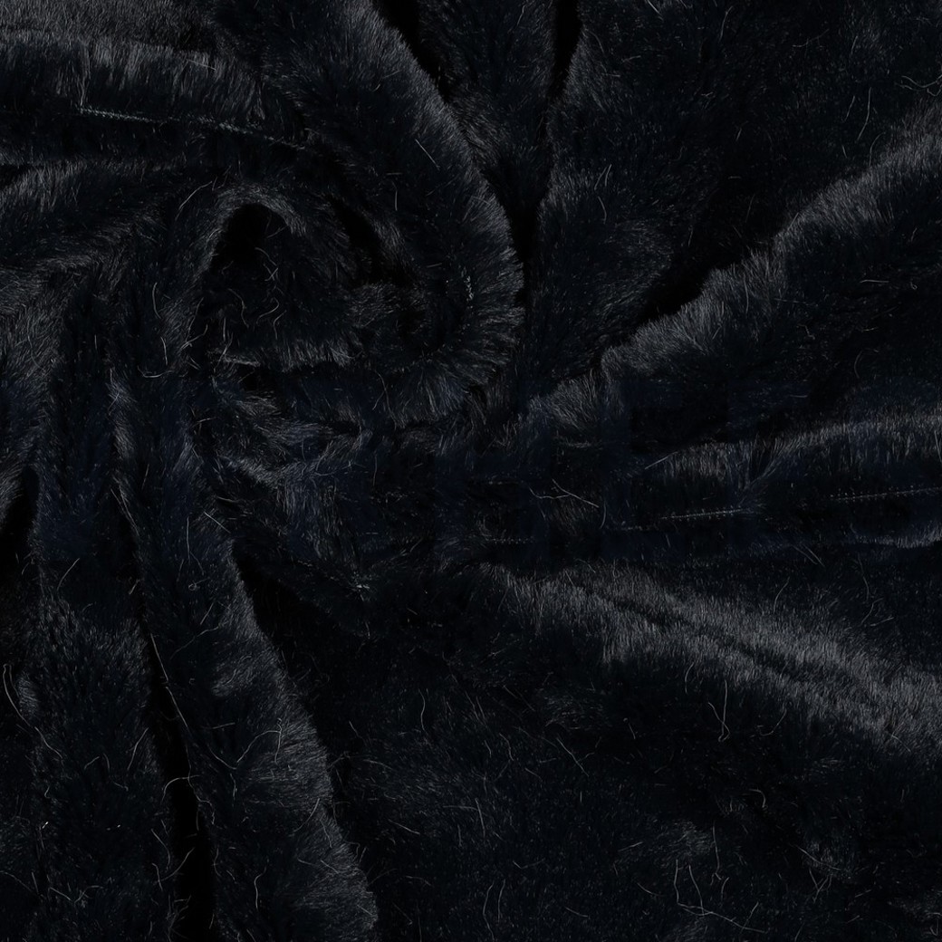 FAUX FUR BLACK #3