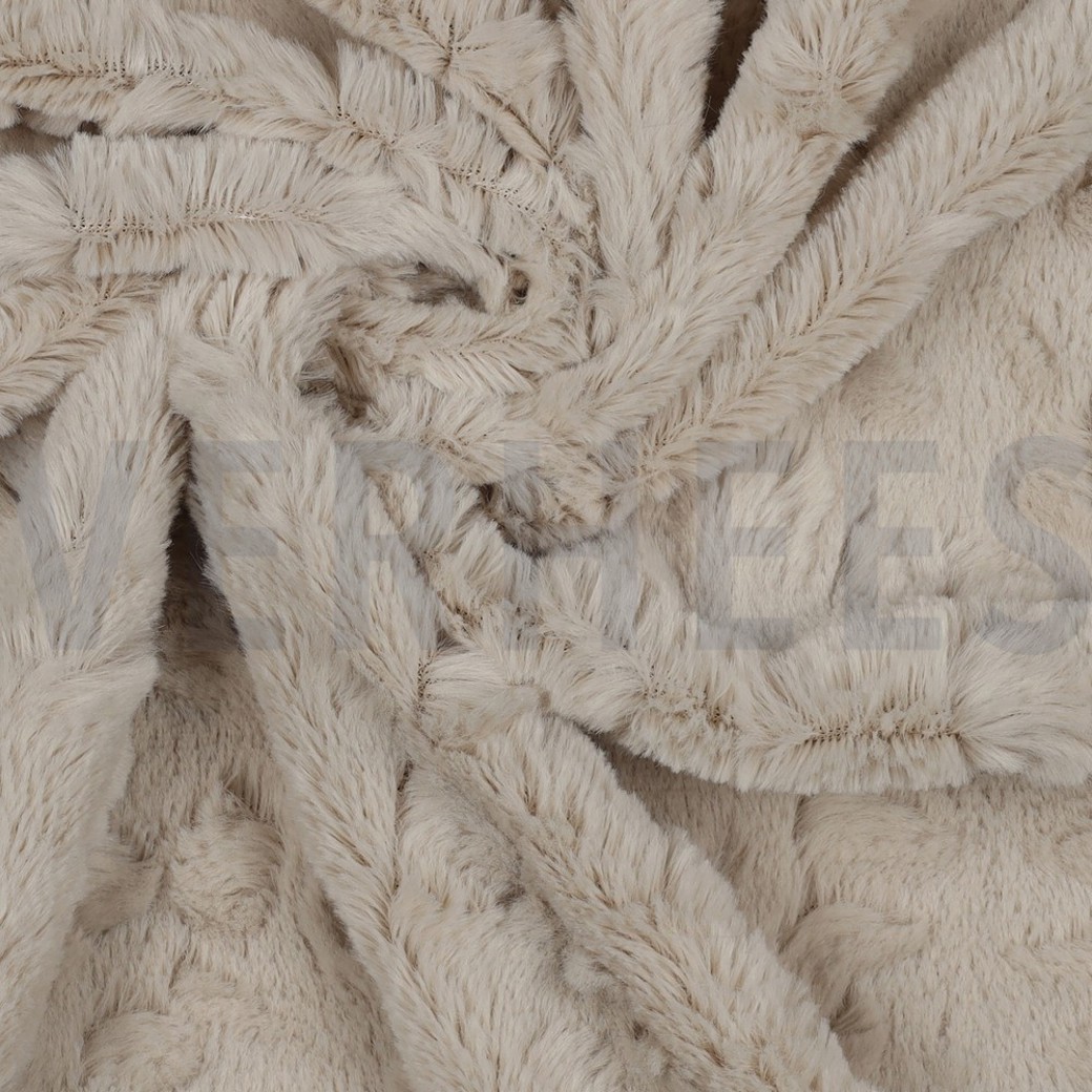 FAUX FUR BEIGE #3