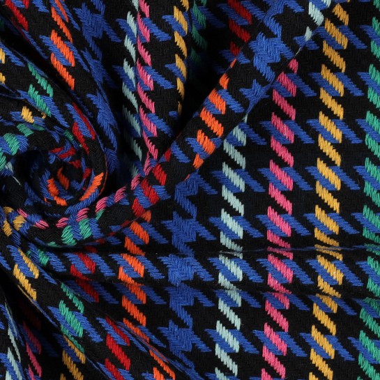 PIED DE POULE DARK COBALT #7