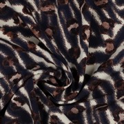 MAGNOLIA STRETCH ANIMAL SKIN NAVY (thumbnail) #3