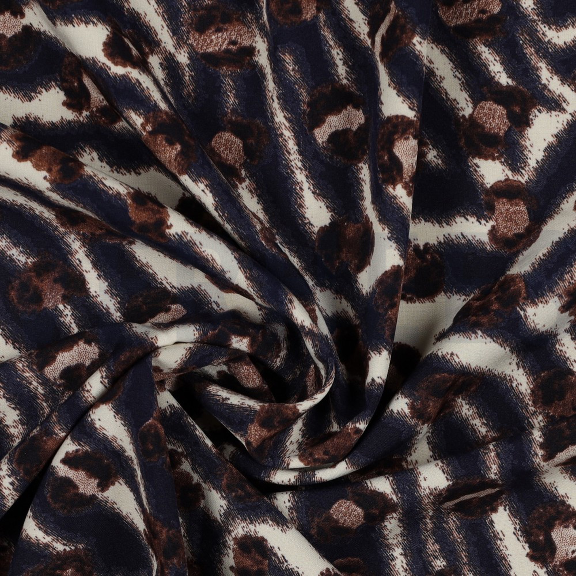 MAGNOLIA STRETCH ANIMAL SKIN NAVY (high resolution) #3