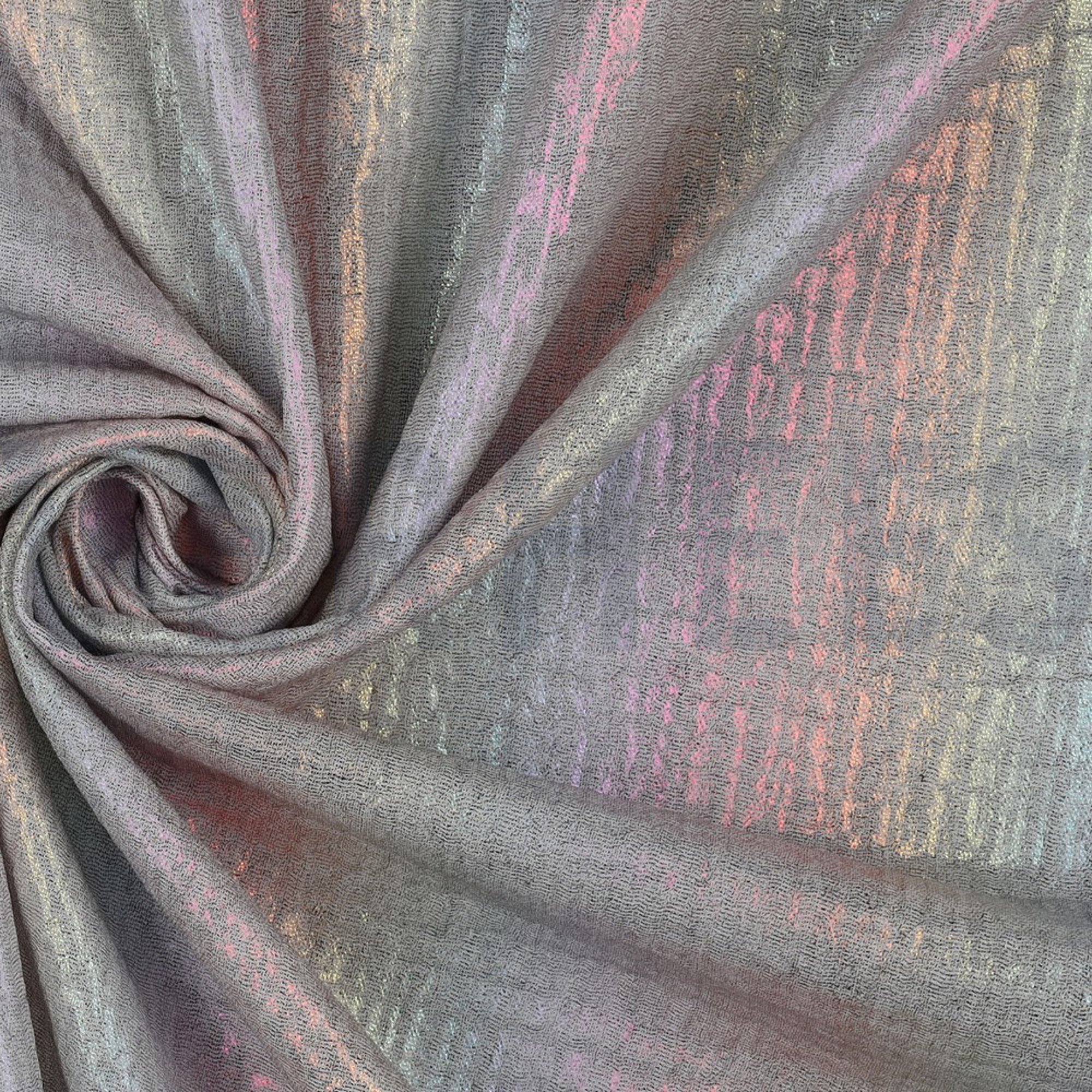 DOUBLE GAUZE FOIL RAINBOW MULTICOLOUR (high resolution) #3