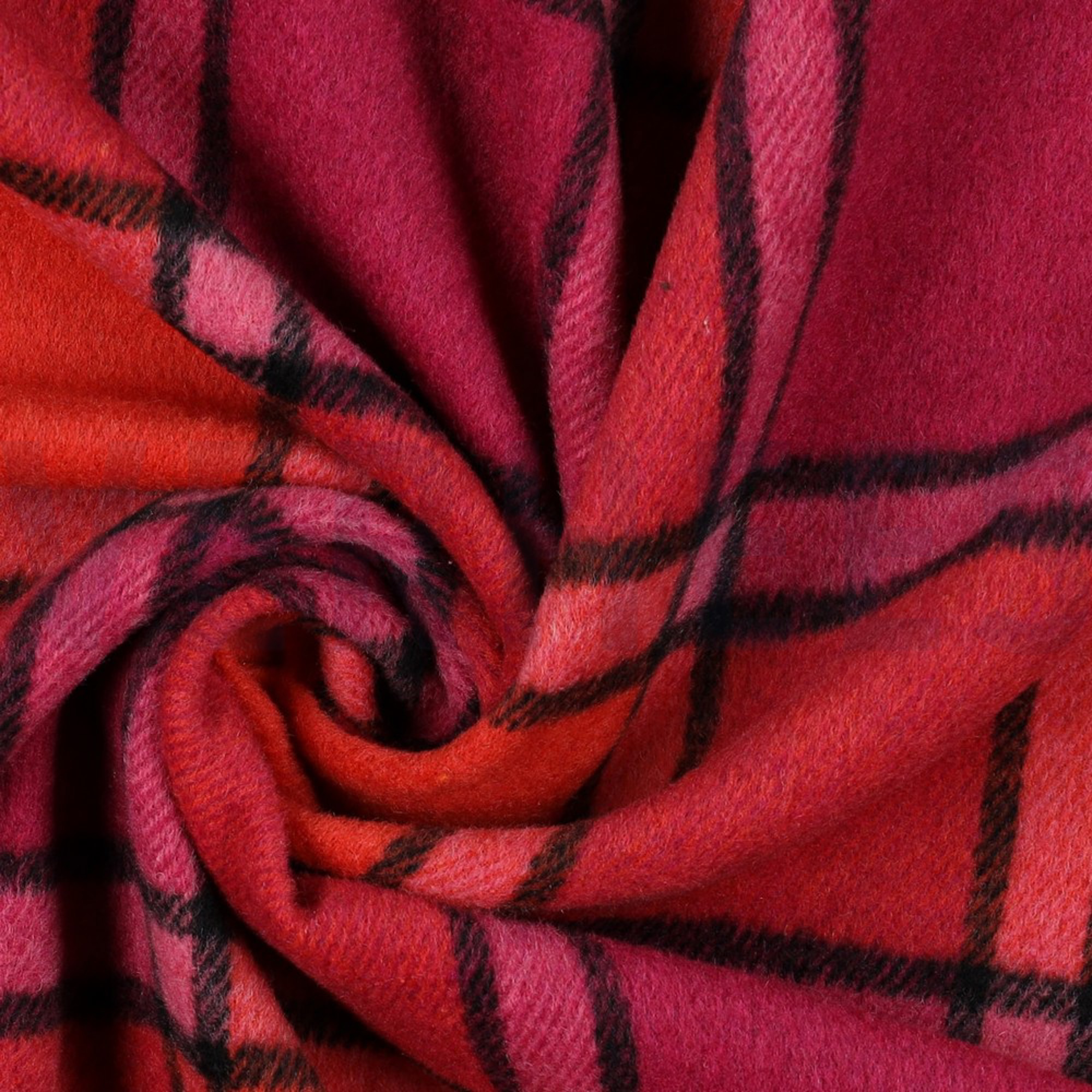 BRUSHED CHECK CERISE (high resolution) #3