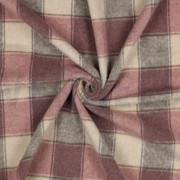 BRUSHED YARN DYED CHECKS BLUSH (thumbnail) #3