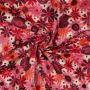 STEPPED VELVET DIGITAL FLOWERS FUCHSIA (thumbnail) #3