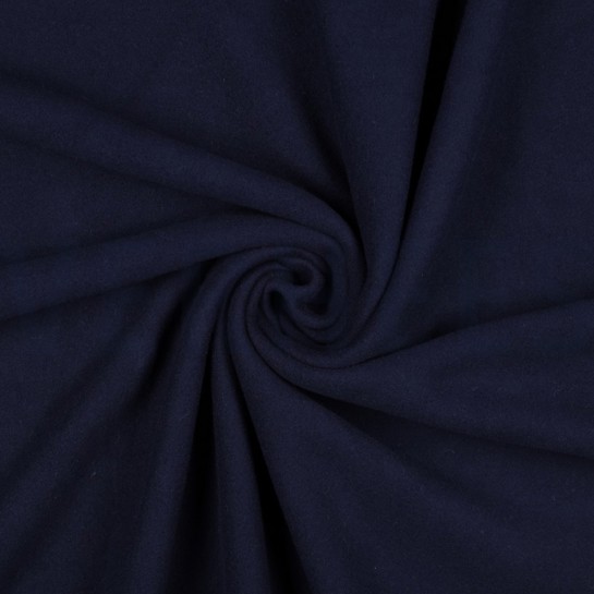 COTTON FLEECE GOTS NAVY #7