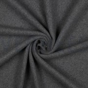 COTTON FLEECE GOTS DARK GREY MELANGE (thumbnail) #3