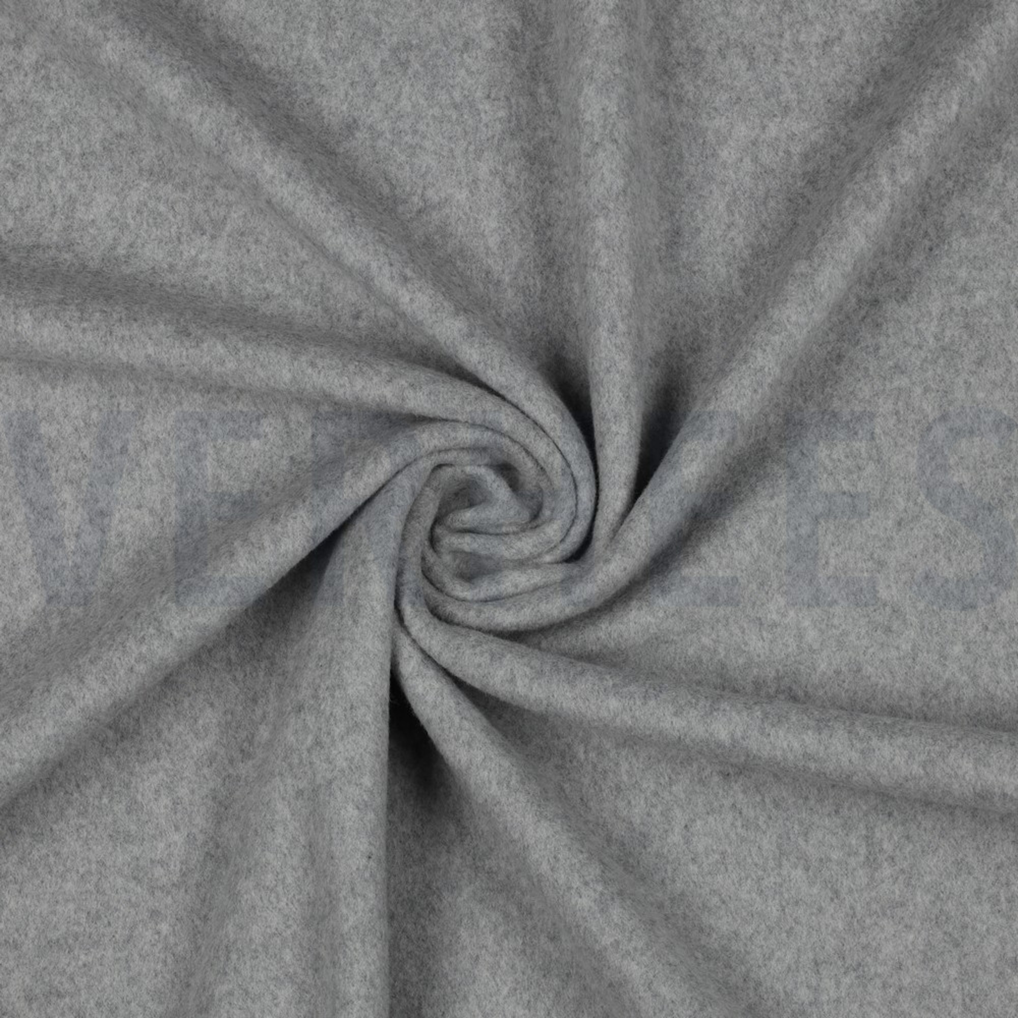 COTTON FLEECE GOTS LIGHT GREY MELANGE (high resolution) #3
