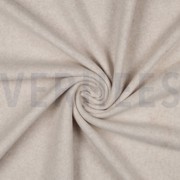 COTTON FLEECE GOTS BEIGE MELANGE (thumbnail) #3