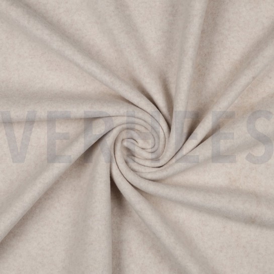 COTTON FLEECE GOTS BEIGE MELANGE #7