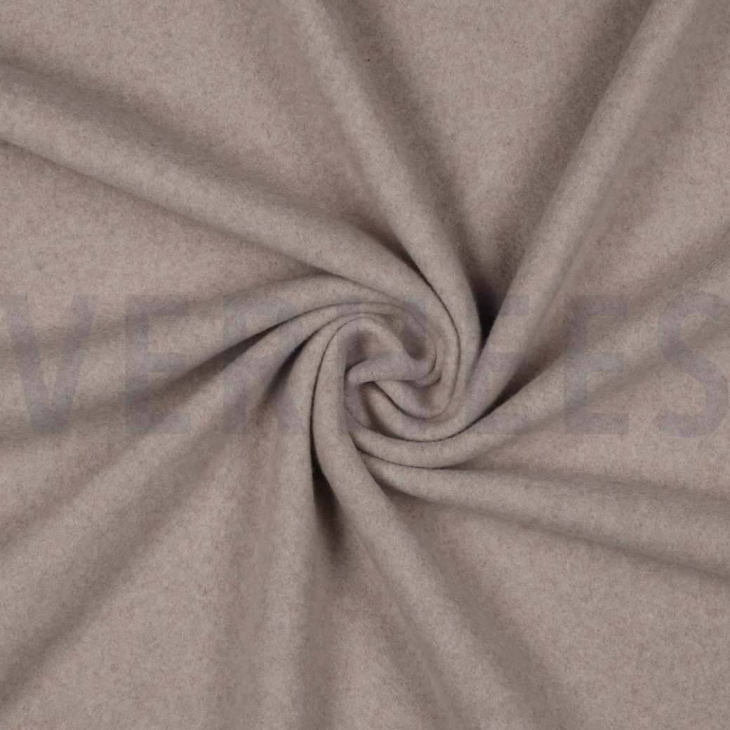 COTTON FLEECE GOTS TAUPE MELANGE #3