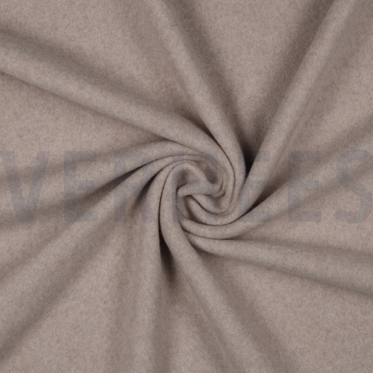 COTTON FLEECE GOTS TAUPE MELANGE #7