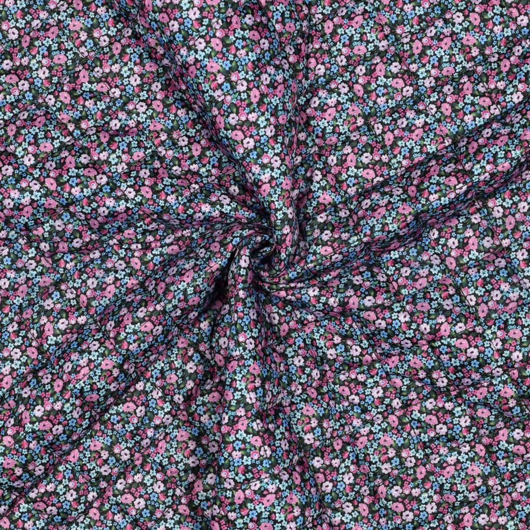 STEPPED DIGITAL FLOWERS FUCHSIA #3