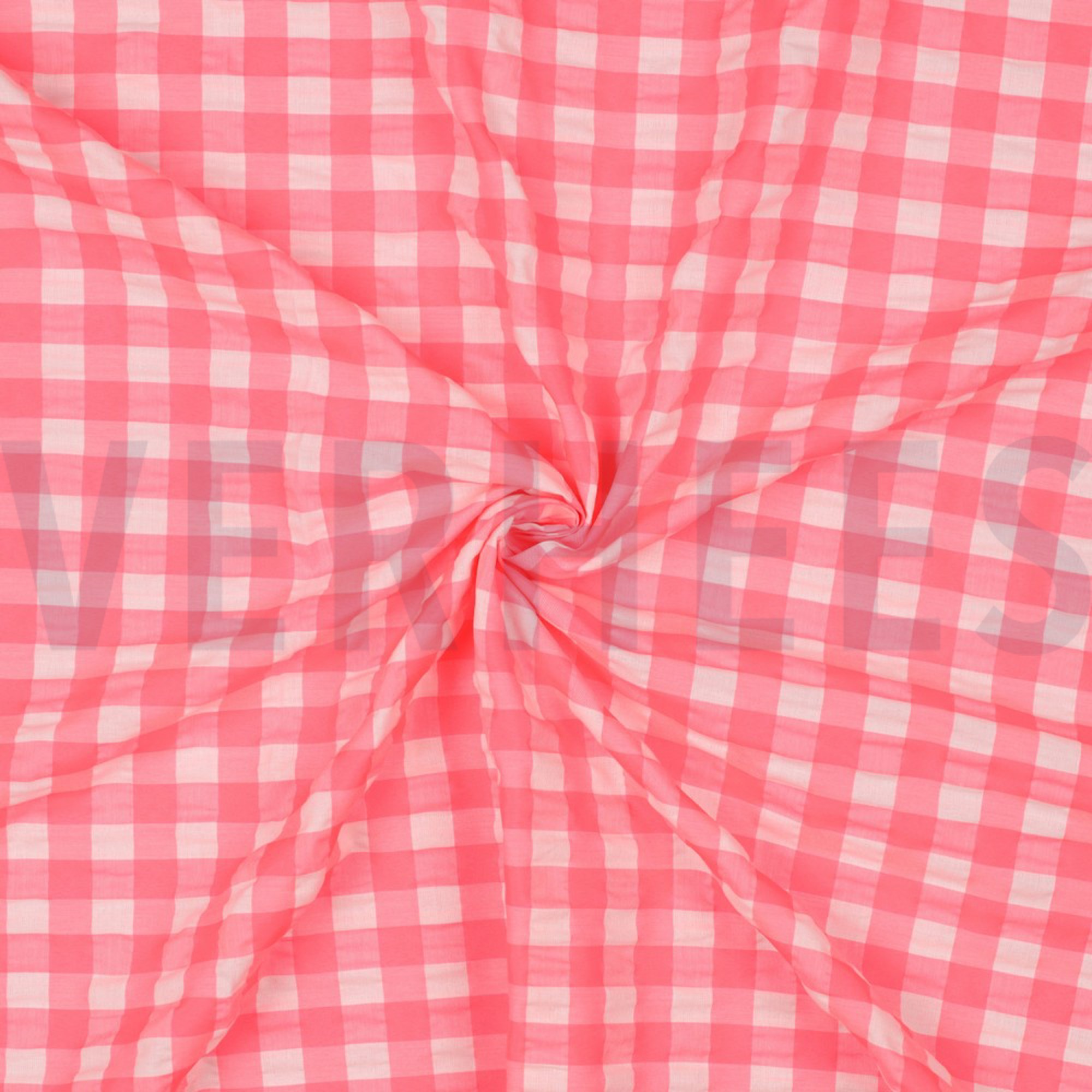 COTTON YARN DYED NEON CHECKS PINK (high resolution) #3